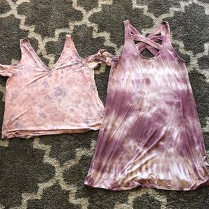 Super soft American Eagle Tie-Dye Tee and Dress